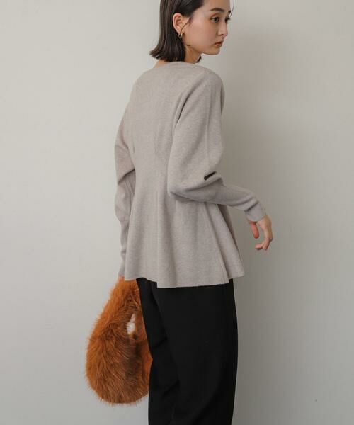 SENSE OF PLACE by URBAN RESEARCH / センスオブプレイス バイ アーバンリサーチ ニット・セーター | Vネックウエストタックセーター | 詳細23