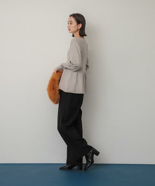 SENSE OF PLACE by URBAN RESEARCH / センスオブプレイス バイ アーバンリサーチ ニット・セーター | Vネックウエストタックセーター | 詳細26