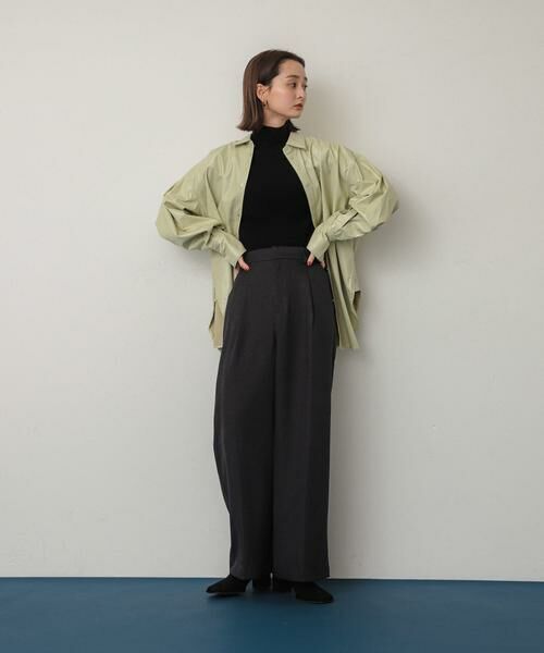 SENSE OF PLACE by URBAN RESEARCH / センスオブプレイス バイ アーバンリサーチ シャツ・ブラウス | レザーライクルーズシャツ | 詳細4