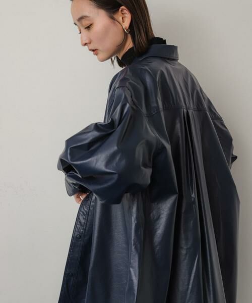 SENSE OF PLACE by URBAN RESEARCH / センスオブプレイス バイ アーバンリサーチ シャツ・ブラウス | レザーライクルーズシャツ | 詳細16
