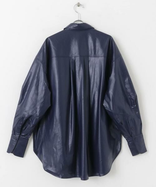 SENSE OF PLACE by URBAN RESEARCH / センスオブプレイス バイ アーバンリサーチ シャツ・ブラウス | レザーライクルーズシャツ | 詳細29
