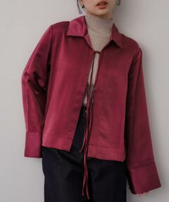 SENSE OF PLACE by URBAN RESEARCH / センスオブプレイス バイ アーバンリサーチ シャツ・ブラウス | サテンリボンディテールブラウス