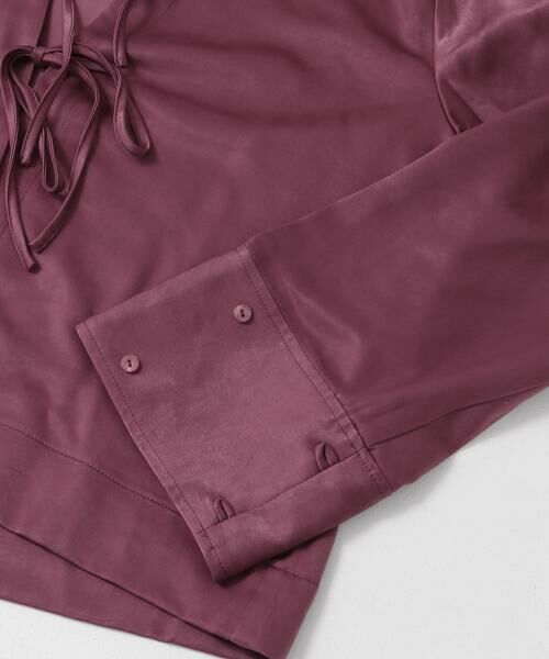 SENSE OF PLACE by URBAN RESEARCH / センスオブプレイス バイ アーバンリサーチ シャツ・ブラウス | サテンリボンディテールブラウス | 詳細12