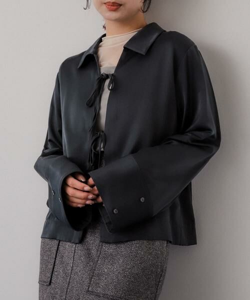 SENSE OF PLACE by URBAN RESEARCH / センスオブプレイス バイ アーバンリサーチ シャツ・ブラウス | サテンリボンディテールブラウス | 詳細13