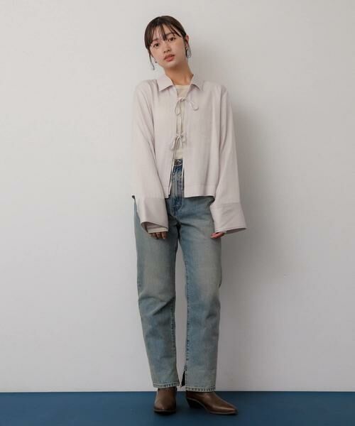 SENSE OF PLACE by URBAN RESEARCH / センスオブプレイス バイ アーバンリサーチ シャツ・ブラウス | サテンリボンディテールブラウス | 詳細26