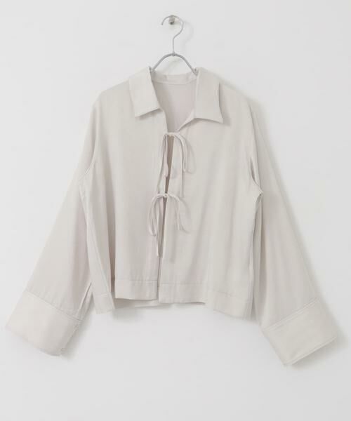 SENSE OF PLACE by URBAN RESEARCH / センスオブプレイス バイ アーバンリサーチ シャツ・ブラウス | サテンリボンディテールブラウス | 詳細28