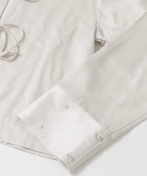 SENSE OF PLACE by URBAN RESEARCH / センスオブプレイス バイ アーバンリサーチ シャツ・ブラウス | サテンリボンディテールブラウス | 詳細29