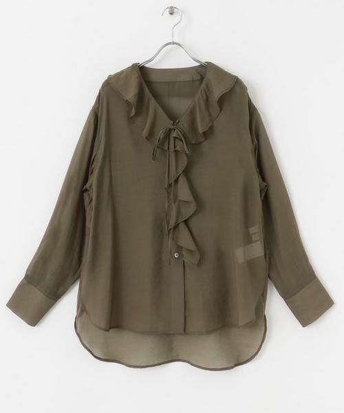 SENSE OF PLACE by URBAN RESEARCH / センスオブプレイス バイ アーバンリサーチ シャツ・ブラウス | フリルカラーブラウス | 詳細4