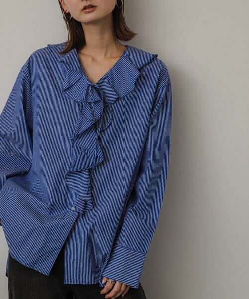 SENSE OF PLACE by URBAN RESEARCH / センスオブプレイス バイ アーバンリサーチ シャツ・ブラウス | フリルカラーブラウス | 詳細10