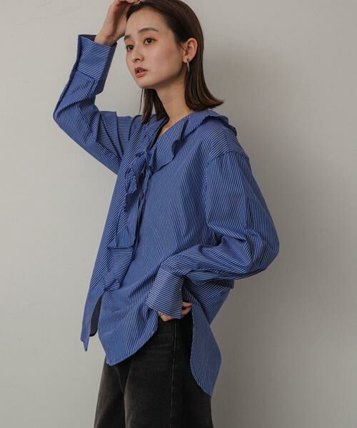 SENSE OF PLACE by URBAN RESEARCH / センスオブプレイス バイ アーバンリサーチ シャツ・ブラウス | フリルカラーブラウス | 詳細12