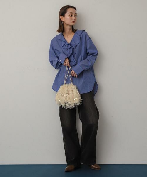 SENSE OF PLACE by URBAN RESEARCH / センスオブプレイス バイ アーバンリサーチ シャツ・ブラウス | フリルカラーブラウス | 詳細15