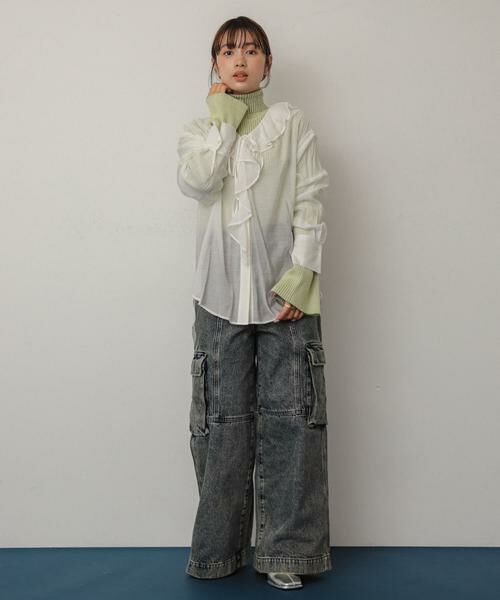 SENSE OF PLACE by URBAN RESEARCH / センスオブプレイス バイ アーバンリサーチ シャツ・ブラウス | フリルカラーブラウス | 詳細28