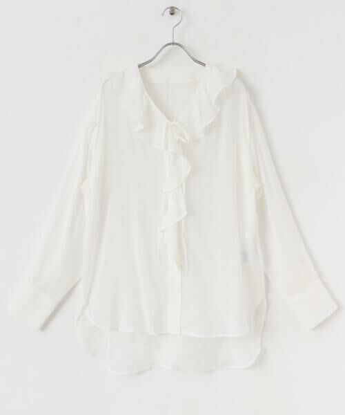 SENSE OF PLACE by URBAN RESEARCH / センスオブプレイス バイ アーバンリサーチ シャツ・ブラウス | フリルカラーブラウス | 詳細30
