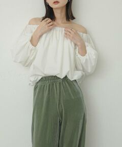 SENSE OF PLACE by URBAN RESEARCH / センスオブプレイス バイ アーバンリサーチ シャツ・ブラウス | バルーンオフショルブラウス