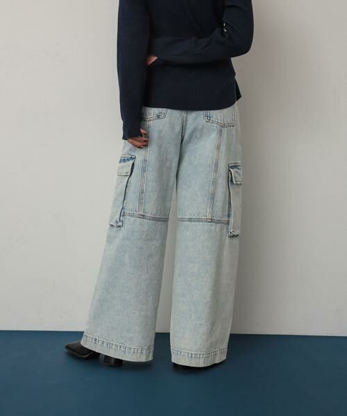 SENSE OF PLACE by URBAN RESEARCH / センスオブプレイス バイ アーバンリサーチ デニムパンツ | ヴィンテージデニムワイドパンツ | 詳細1