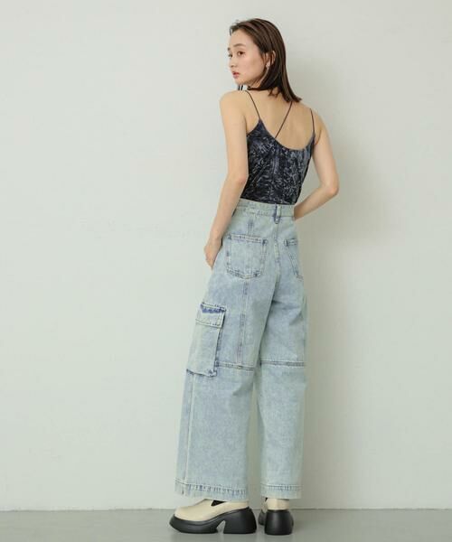 SENSE OF PLACE by URBAN RESEARCH / センスオブプレイス バイ アーバンリサーチ デニムパンツ | ヴィンテージデニムワイドパンツ | 詳細11