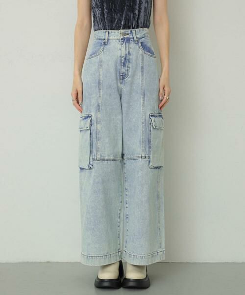 SENSE OF PLACE by URBAN RESEARCH / センスオブプレイス バイ アーバンリサーチ デニムパンツ | ヴィンテージデニムワイドパンツ | 詳細14