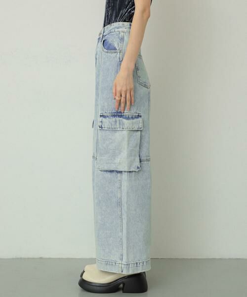 SENSE OF PLACE by URBAN RESEARCH / センスオブプレイス バイ アーバンリサーチ デニムパンツ | ヴィンテージデニムワイドパンツ | 詳細15