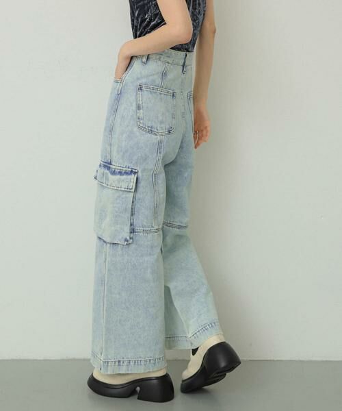 SENSE OF PLACE by URBAN RESEARCH / センスオブプレイス バイ アーバンリサーチ デニムパンツ | ヴィンテージデニムワイドパンツ | 詳細9