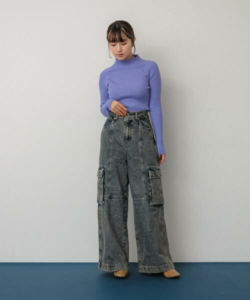 SENSE OF PLACE by URBAN RESEARCH / センスオブプレイス バイ アーバンリサーチ デニムパンツ | ヴィンテージデニムワイドパンツ | 詳細28