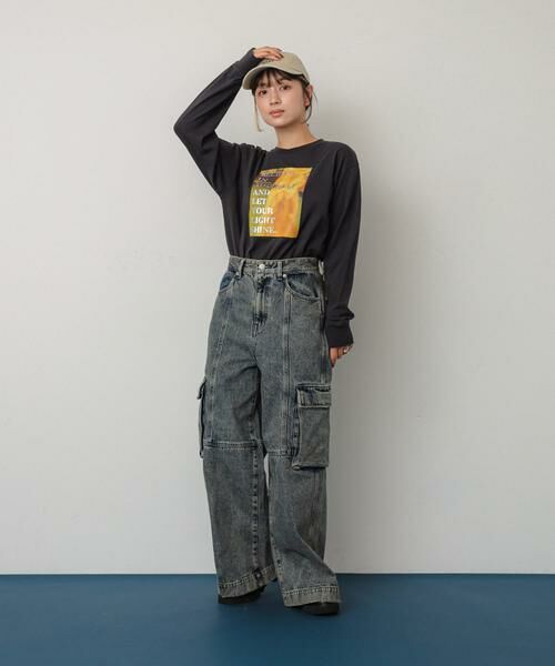 SENSE OF PLACE by URBAN RESEARCH / センスオブプレイス バイ アーバンリサーチ デニムパンツ | ヴィンテージデニムワイドパンツ | 詳細29