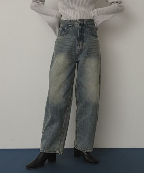 SENSE OF PLACE by URBAN RESEARCH / センスオブプレイス バイ アーバンリサーチ デニムパンツ | カーブデニム | 詳細7