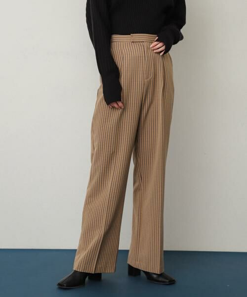 SENSE OF PLACE by URBAN RESEARCH / センスオブプレイス バイ アーバンリサーチ その他パンツ | 『TALLサイズ/WEB限定』センタープレスストレートパンツ | 詳細1