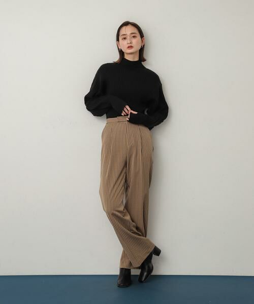 SENSE OF PLACE by URBAN RESEARCH / センスオブプレイス バイ アーバンリサーチ その他パンツ | 『TALLサイズ/WEB限定』センタープレスストレートパンツ | 詳細3