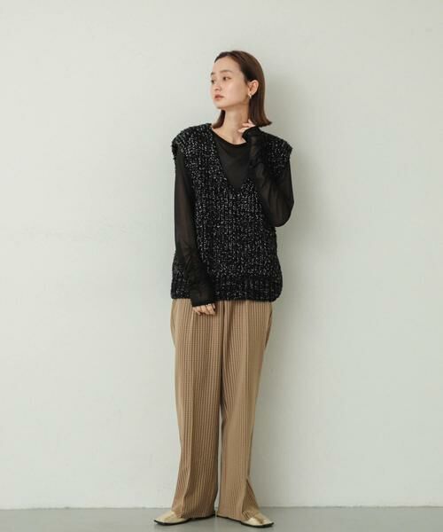 SENSE OF PLACE by URBAN RESEARCH / センスオブプレイス バイ アーバンリサーチ その他パンツ | 『TALLサイズ/WEB限定』センタープレスストレートパンツ | 詳細7