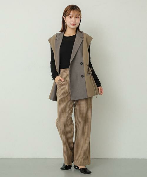 SENSE OF PLACE by URBAN RESEARCH / センスオブプレイス バイ アーバンリサーチ その他パンツ | 『TALLサイズ/WEB限定』センタープレスストレートパンツ | 詳細8