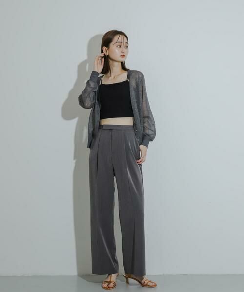 SENSE OF PLACE by URBAN RESEARCH / センスオブプレイス バイ アーバンリサーチ その他パンツ | センタープレスストレートパンツ | 詳細15