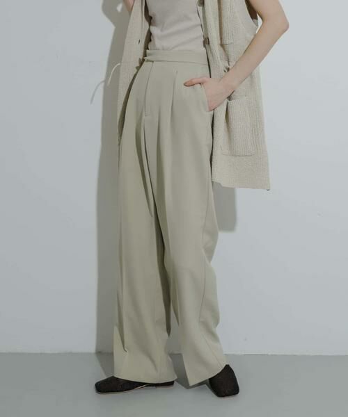 SENSE OF PLACE by URBAN RESEARCH / センスオブプレイス バイ アーバンリサーチ その他パンツ | 『TALLサイズ/WEB限定』センタープレスストレートパンツ | 詳細22