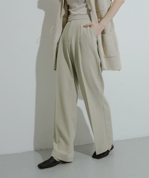 SENSE OF PLACE by URBAN RESEARCH / センスオブプレイス バイ アーバンリサーチ その他パンツ | 『TALLサイズ/WEB限定』センタープレスストレートパンツ | 詳細23