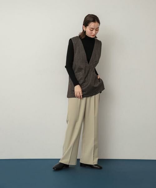 SENSE OF PLACE by URBAN RESEARCH / センスオブプレイス バイ アーバンリサーチ その他パンツ | 『TALLサイズ/WEB限定』センタープレスストレートパンツ | 詳細14