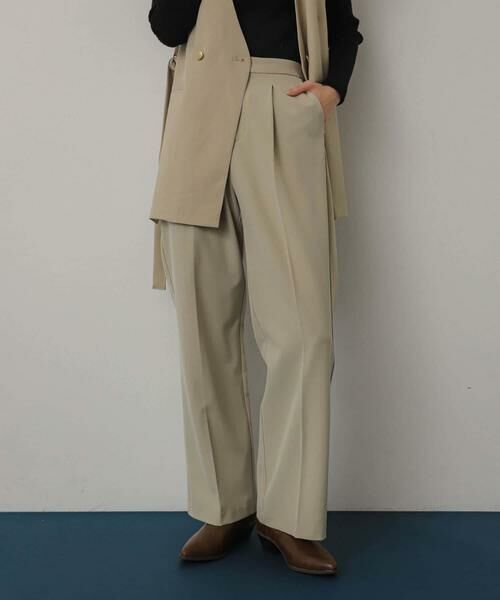 SENSE OF PLACE by URBAN RESEARCH / センスオブプレイス バイ アーバンリサーチ その他パンツ | 『TALLサイズ/WEB限定』センタープレスストレートパンツ | 詳細15