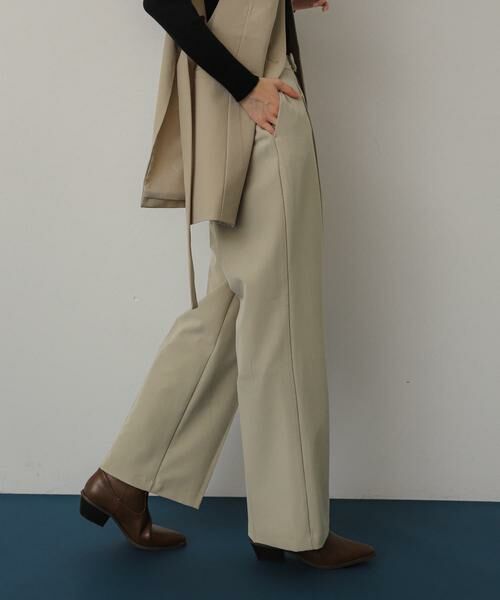 SENSE OF PLACE by URBAN RESEARCH / センスオブプレイス バイ アーバンリサーチ その他パンツ | 『TALLサイズ/WEB限定』センタープレスストレートパンツ | 詳細16