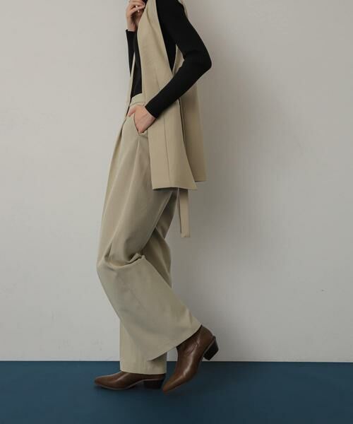 SENSE OF PLACE by URBAN RESEARCH / センスオブプレイス バイ アーバンリサーチ その他パンツ | 『TALLサイズ/WEB限定』センタープレスストレートパンツ | 詳細18