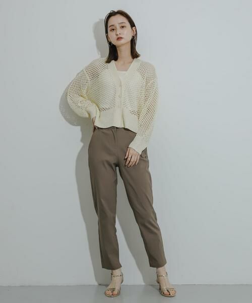 SENSE OF PLACE by URBAN RESEARCH / センスオブプレイス バイ アーバンリサーチ その他パンツ | 『TALLサイズあり』ストレッチスリムテーパードパンツ | 詳細4