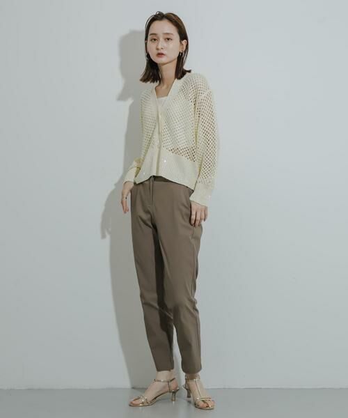 SENSE OF PLACE by URBAN RESEARCH / センスオブプレイス バイ アーバンリサーチ その他パンツ | 『TALLサイズあり』ストレッチスリムテーパードパンツ | 詳細5