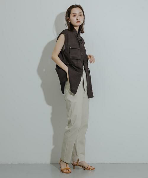 SENSE OF PLACE by URBAN RESEARCH / センスオブプレイス バイ アーバンリサーチ その他パンツ | 『TALLサイズあり』ストレッチスリムテーパードパンツ | 詳細24