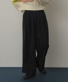SENSE OF PLACE by URBAN RESEARCH / センスオブプレイス バイ アーバンリサーチ その他パンツ | ダブルベルトスラックスワイドパンツ