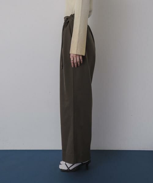 SENSE OF PLACE by URBAN RESEARCH / センスオブプレイス バイ アーバンリサーチ その他パンツ | ダブルベルトスラックスワイドパンツ | 詳細10