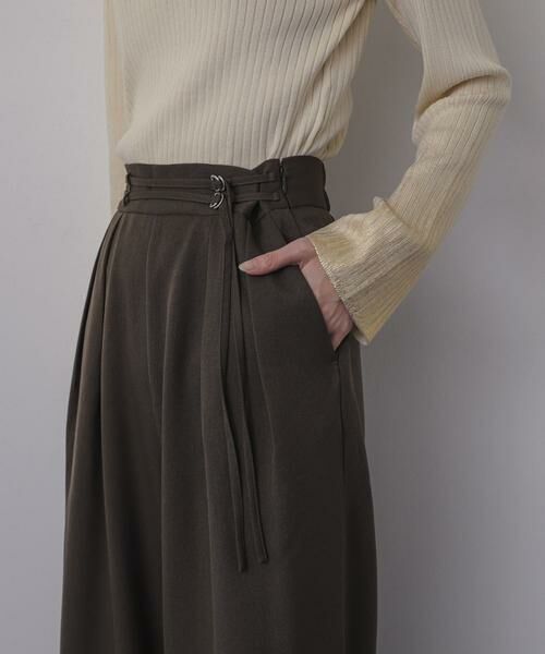 SENSE OF PLACE by URBAN RESEARCH / センスオブプレイス バイ アーバンリサーチ その他パンツ | ダブルベルトスラックスワイドパンツ | 詳細12