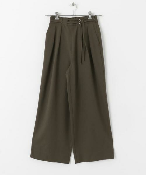 SENSE OF PLACE by URBAN RESEARCH / センスオブプレイス バイ アーバンリサーチ その他パンツ | ダブルベルトスラックスワイドパンツ | 詳細14