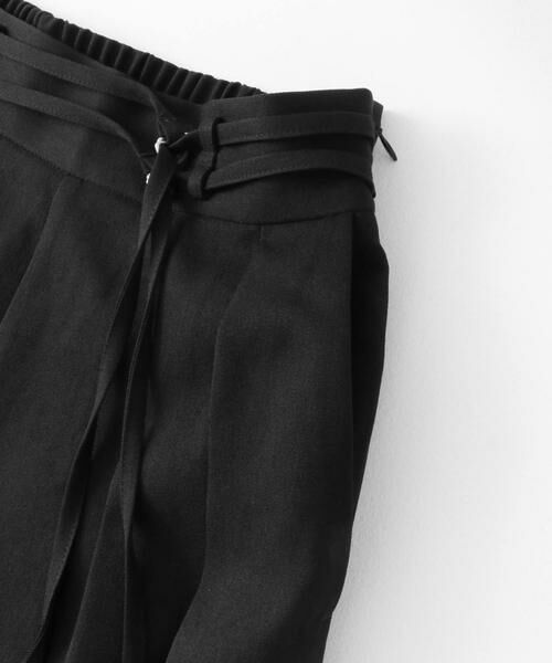 SENSE OF PLACE by URBAN RESEARCH / センスオブプレイス バイ アーバンリサーチ その他パンツ | ダブルベルトスラックスワイドパンツ | 詳細28