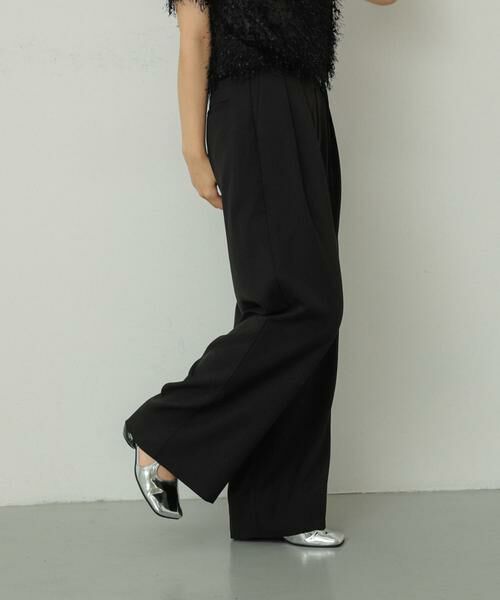 SENSE OF PLACE by URBAN RESEARCH / センスオブプレイス バイ アーバンリサーチ その他パンツ | ダブルベルトスラックスワイドパンツ | 詳細22