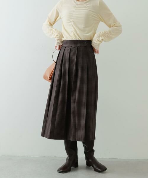 SENSE OF PLACE by URBAN RESEARCH / センスオブプレイス バイ アーバンリサーチ その他パンツ | プリーツスカパン | 詳細1