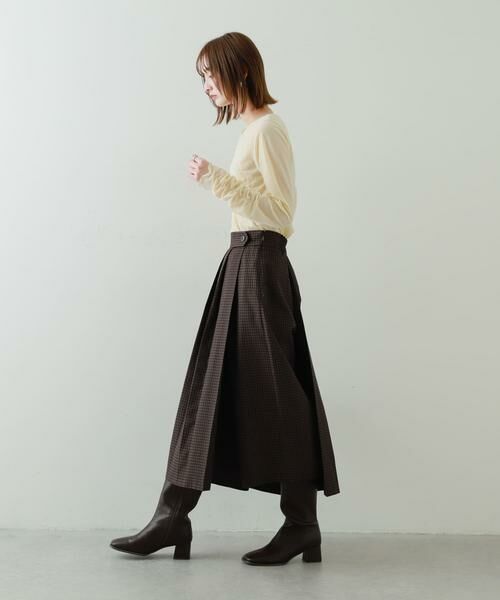 SENSE OF PLACE by URBAN RESEARCH / センスオブプレイス バイ アーバンリサーチ その他パンツ | プリーツスカパン | 詳細6