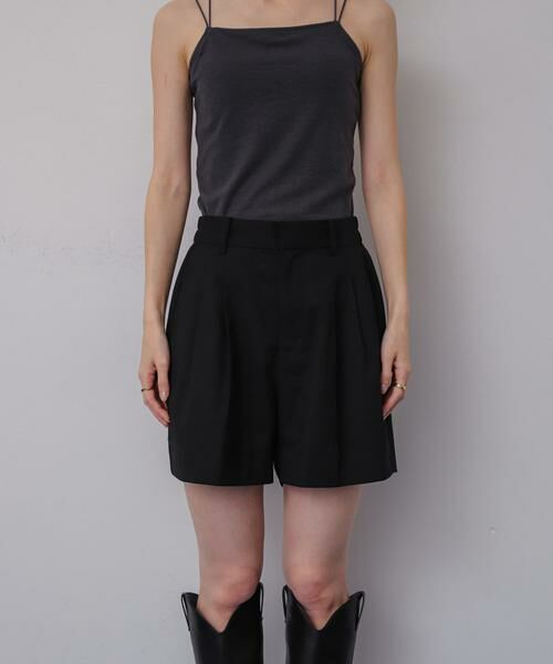 SENSE OF PLACE by URBAN RESEARCH / センスオブプレイス バイ アーバンリサーチ ショート・ハーフ・半端丈パンツ | ダブルタックショートパンツ | 詳細8
