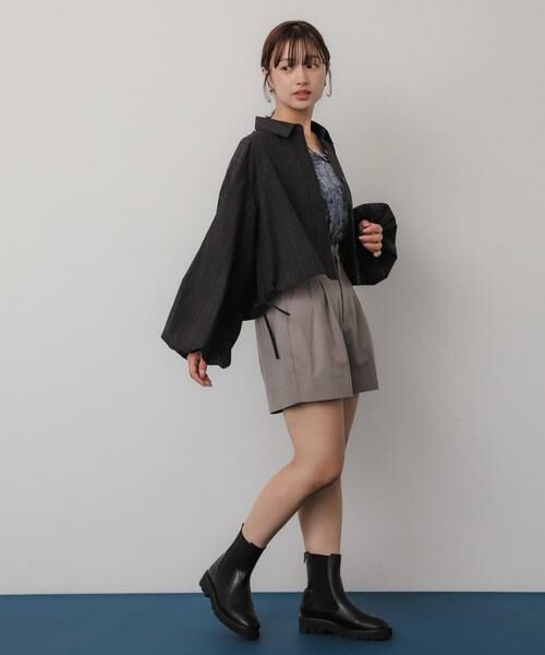 SENSE OF PLACE by URBAN RESEARCH / センスオブプレイス バイ アーバンリサーチ ショート・ハーフ・半端丈パンツ | ダブルタックショートパンツ | 詳細22